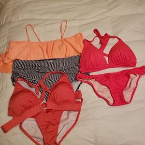 Swimsuits.  Great condition.